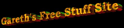 Gareth's Free Stuff Site